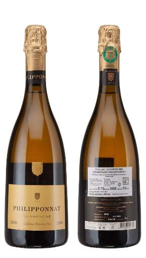 Picture of *PJENUŠAC SUBLIME RESERVE CHAMPAGNE PHILIPPONNAT 0.75L ZOI SEC 2008