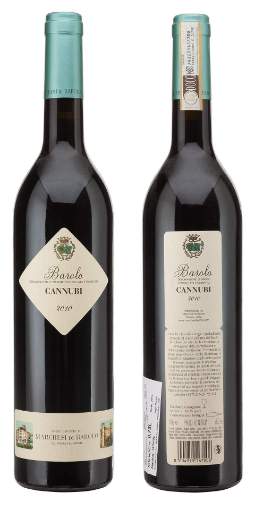 Picture of *BAROLO CANNUBI MARCHESI 0.75L ZOI SUHO 2017 -6/1-