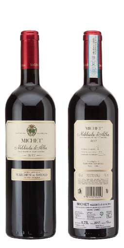 Picture of *NEBBIOLO D'ALBA MICHET MARCHESI 0.75L ZOI SUHO 2019 -6/1-