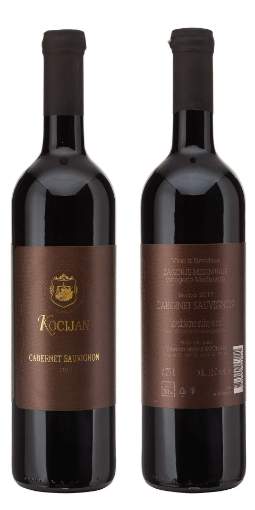 Picture of N-*CABERNET SAUVIGNON KOCIJAN  0.75L KVALITETNO  SUHO  2018. -6/1-