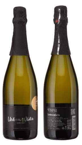 Picture of *PJENUŠAC URBAN WHITE ŠTAMPAR 0.75L VRH EXTRA BRUT