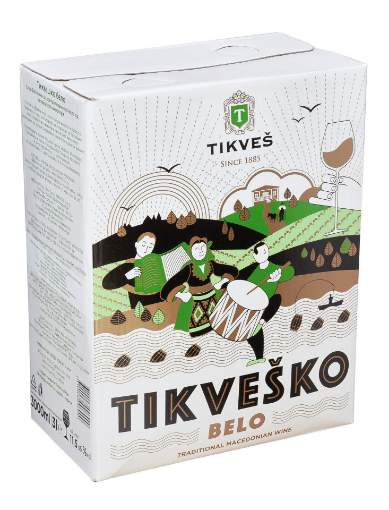 Picture of TIKVEŠKO BIJELO BIB 3L ZP SUHO 2022 -4/1-