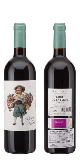 Picture of *FLORES DE CALLEJO TEMPRANILLO 0.75L ZOI SUHO 2020 -6/1- 2022