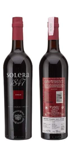 Picture of *SHERRY CREAM 1847 SOLERA GONZALEZ 0.75L ZOI SLATKO -6/1-