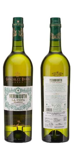 Picture of *VERMOUTH BLANCO LA COPA 0,75L GONZALEZ 15% 6/1-