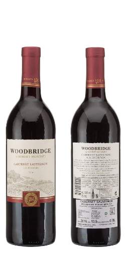 Picture of *CABERNET SAUVIGNON WOODBRIDGE 0.75L ZP SUHO 2018 -6/1-