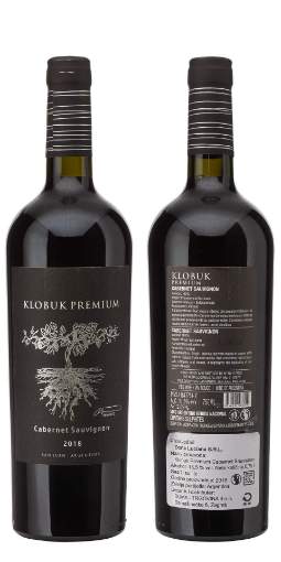 Picture of *CABERNET SAUVIGNON KLOBUK PREMIUM 0.75L 2018.