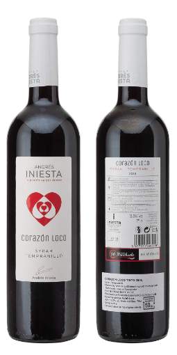 Picture of *INIESTA CORAZON LOCO TINTO 0.75L ZOI SUHO 2018