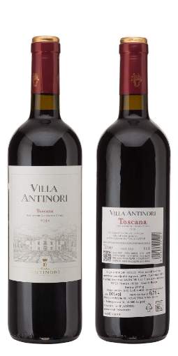 Picture of N-*VILLA ANTINORI ROSSO TOSCANA 0.75L ZP SUHO 2019 -6/1-