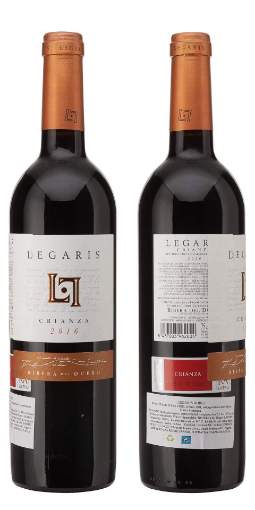 Picture of *LEGARIS CRIANZA 0.75L ZOI SUHO 2016.