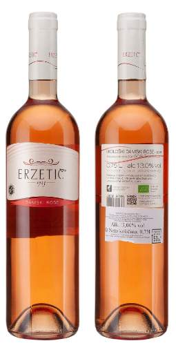 Picture of *ROSE ERZETIČ 0.75L DAMSKI ZOI POLUSUHO 2021 -6/1-