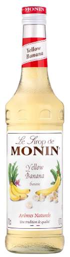 Picture of *SIRUP MONIN 0.7L BANANA ŽUT 2011352