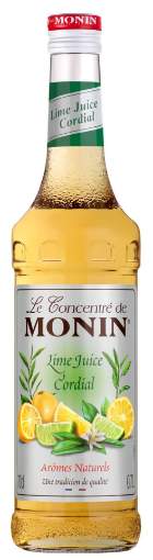 Picture of *SIRUP MONIN 0.7L CORDIAL LIME JUICE/LIMETA