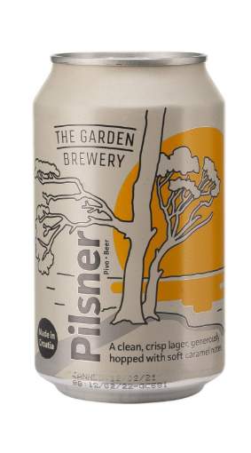 Picture of *PIVO GARDEN 0.33L CRAFT PILSNER -24/1-  4.5%ALC LIMENKA