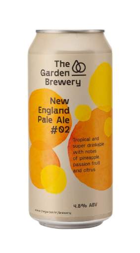 Picture of *PIVO GARDEN 0.44L NEW ENGLAND PALE ALE#2 -24/1-  4.8% ALC LIM.