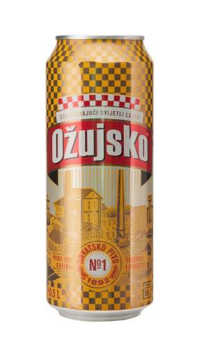 Picture of N-*PIVO OŽUJSKO 0.50L -24/1-  LIMENKA