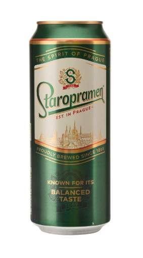 Picture of N-*PIVO STAROPRAMEN 0.50L -24/1-  LIMENKA