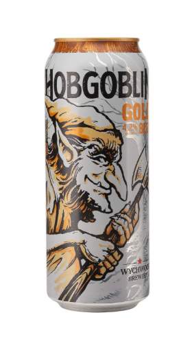 Picture of *PIVO WYCHWOOD GOLD HOBGOBLIN 0.50L -24/1-  4.2%ALC LIMENKA 80#