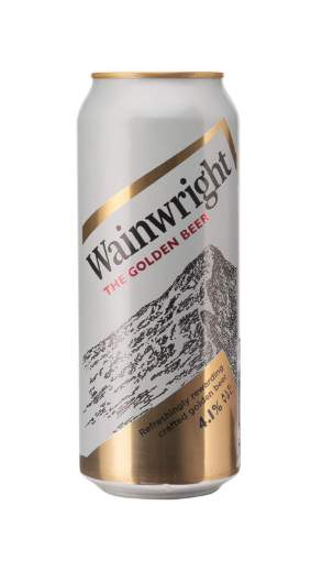 Picture of N-*PIVO WAINWRIGHT GOLDEN ALE 0.50L -24/1-  4.1%ALC LIMENKA 80#