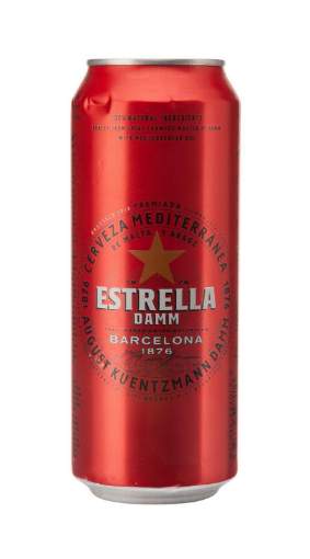 Picture of *PIVO ESTRELLA DAMM 0.50L -24/1-  4.6%ALC LIMENKA