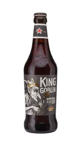 Picture of *PIVO WYCHWOOD KING GOBLIN 0.50L -8/1-  6.6%ALC BOCA 126#