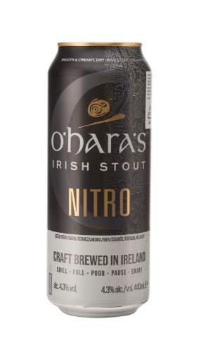 Picture of *PIVO O'HARA'S 0.44L IRISH STOUT -24/1-  NITRO