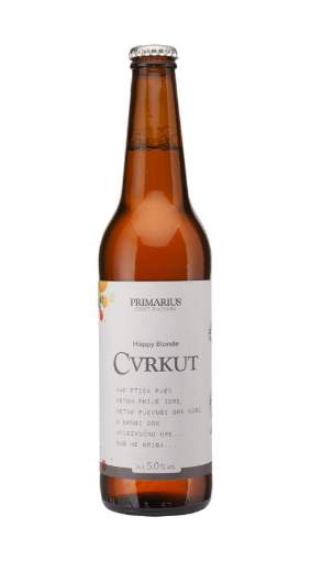 Picture of *PIVO PRIMARIUS CVRKUT 0.50L -20/1-  5%ALC HOPPY BLONDE