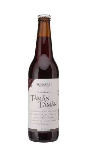 Picture of *PIVO PRIMARIUS TAMAN TAMAN 0.50L -20/1-  5.4%ALC ENGLISH PORTER