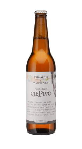 Picture of *PIVO PRIMARIUS CJEPIVO 0.50L -20/1-  4.8%ALC PLACEBO LAGER