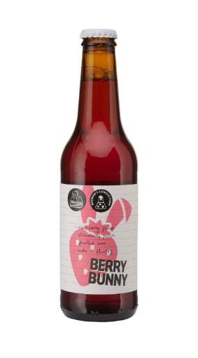 Picture of *PIVO ZMAJSKA BERRY BUNNY 0.33L -24/1-   6%ALC RASPBERRY-STRAWBERRY SOUR