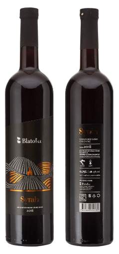 Picture of *SYRAH BLATO 0.75L VRH SUHO 2019