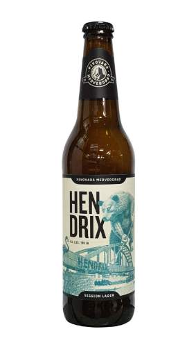 Picture of *PIVO MEDVEDGRAD 0.50L HENDRIX -20/1-   3.8%ALC SESSION LAGER