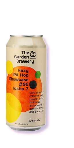 Picture of *PIVO GARDEN 0.44L HAZY IPA IDAHO 7 -24/1-  6.9%ALC LIM.