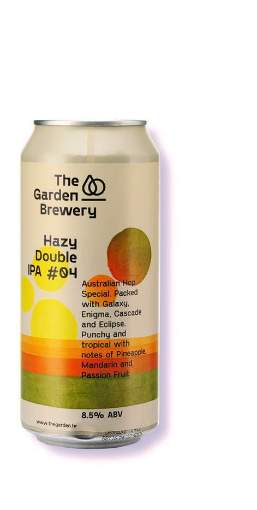 Picture of *PIVO GARDEN 0.44L HAZY DIPA#4 -24/1-  8.5 ALC LIM.