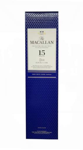 Picture of *WHISKY MACALLAN 15YO 0.7L SINGLE MALT DOUBLE CASK