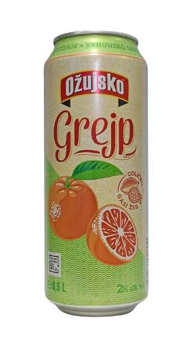 Picture of N-*PIVO OŽUJSKO 0.50L GREJP -24/1-  LIMENKA