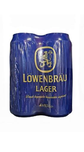 Picture of N-*PIVO LOWENBRAU 0.50L LIM. 4-PACK   -6/1-