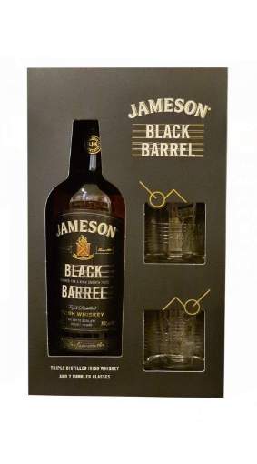 Picture of *WHISKEY JAMESON 0,7L BLACK BARREL + 2 ČAŠE -6/1-