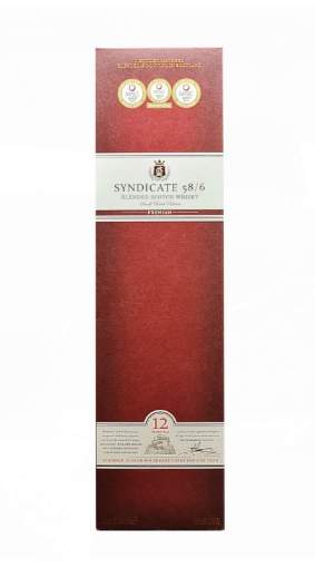 Picture of *WHISKY SINDICATE 58/6 0.7L BLENDED 12YO