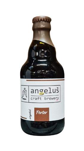 Picture of *PIVO ANGELUŠ 0.33L PORTER -24/1-  6.5%ALC CHOLOLATE & VANILLA PORTER