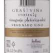 Picture of N-*GRAŠEVINA STOŠINEC LEDIĆ 0.75L SUHO 2021 -6/1-