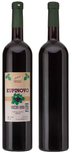 Picture of *KUPINOVO VINO SRS SEDIĆ 0.75L SLATKO -6/1- 2019.