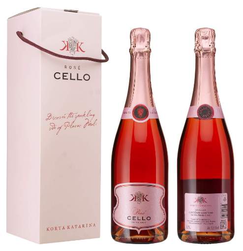 Picture of N-*PJENUŠAC CELLO KORTA KATARINA ROSE 0.75L EXTRA BRUT