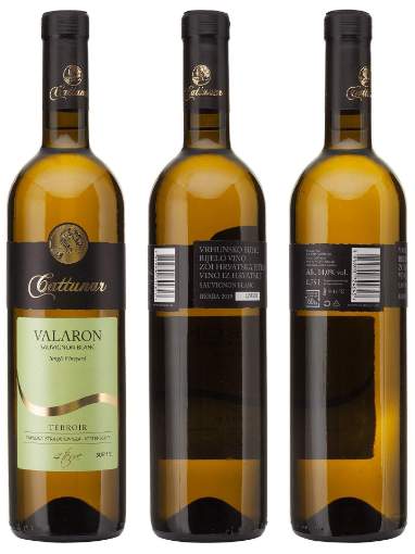 Picture of *SAUVIGNON BLANC VALARON CATTUNAR PREMIUM LINE 0.75L VRH SUHO 2023 -6/1-