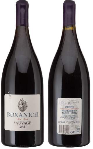 Picture of *CABERNET SAUVIGNON ROXANICH SAUVAGE 1.50L  KV 2009.