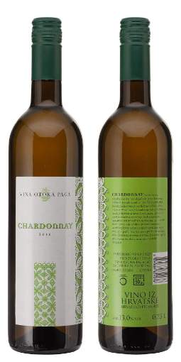 Picture of *CHARDONNAY VINA OTOKA PAGA 0.75L VRH. 2022. KZP