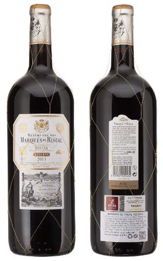 Picture of *MARQUES DE RISCAL RESERVA MAGNUM 1,5L ZOI SUHO 2011