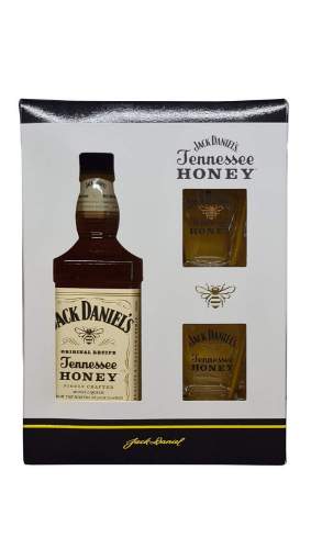 Picture of *WHISKY JACK DANIELS HONEY 0.75L + 2 ČAŠE