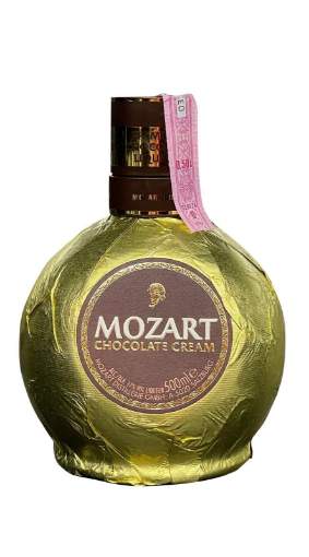 Picture of *LIKER MOZART GOLD 0,50L CHOCOLATE CREAM 17%ALK