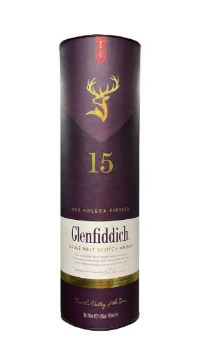 Picture of *WHISKY GLENFIDDICH 15YO 0.7 SINGLE MALT KUTIJA -12/1-